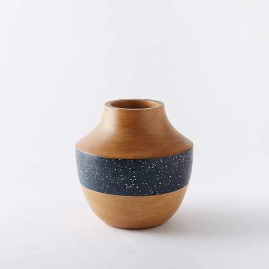 Speckled Wood Vases-Short (6") - Image 0