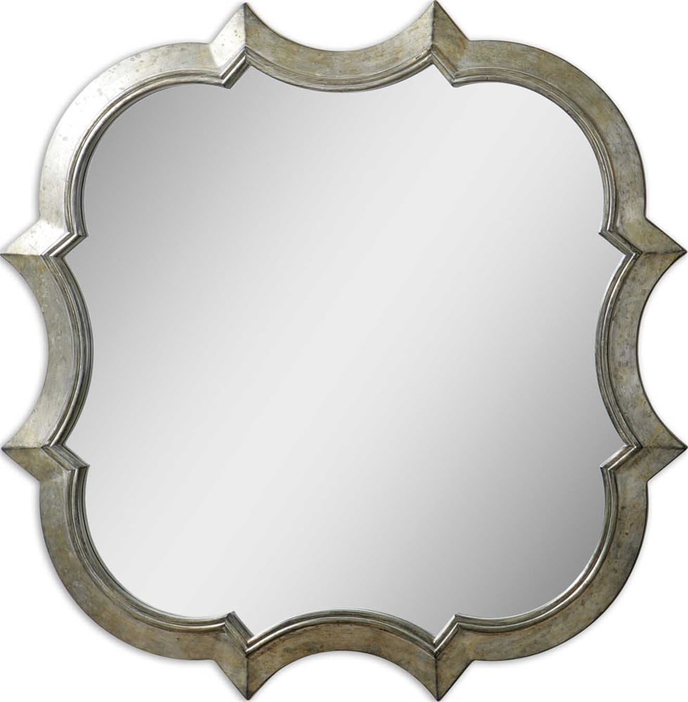 Farista Antique Silver Mirror - Image 0