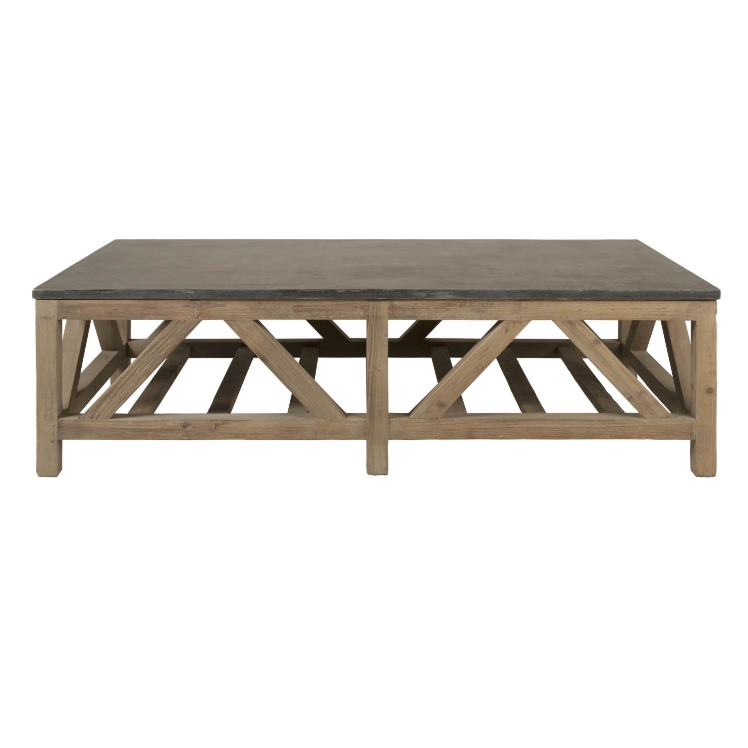 BLUE STONE COFFEE TABLE - Image 0