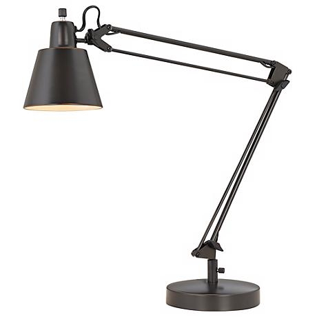 Udbina Bronze Adjustable Architect's Desk Lamp - Image 0