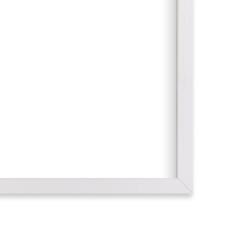 Look Down Art Print - 10" x 8" - White Frame - White Border - Image 2