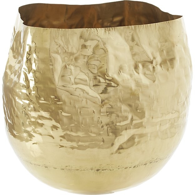 liquid large brass basket - Image 0