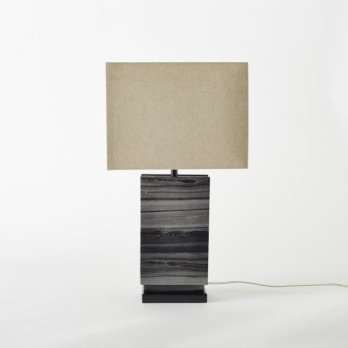 Monolith Stone Table Lamp - Image 0