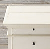 ST. JAMES 32" CLOSED NIGHTSTAND - Antiqued White - Image 2