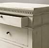 ST. JAMES 32" CLOSED NIGHTSTAND - Antiqued White - Image 3