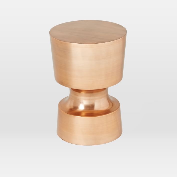 Tumbler Side Table, Copper - Image 0