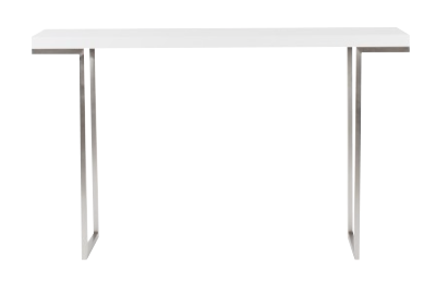Bice Console Table, White Lacquer - Image 0