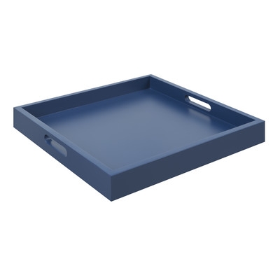 Palm Beach Serving Tray - Blue - Image 0