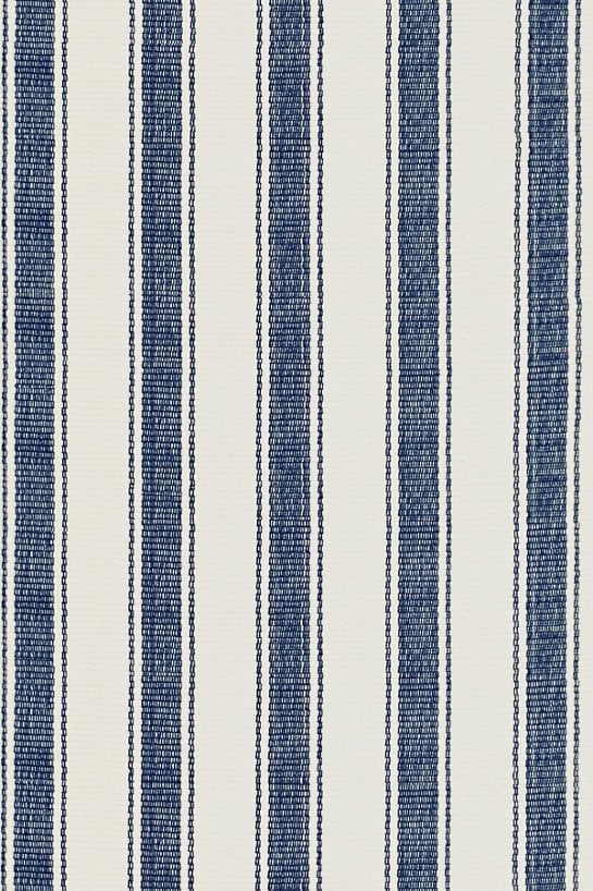 BLUE AWNING STRIPE INDOOR/OUTDOOR RUG -  2.5x20 - Image 0