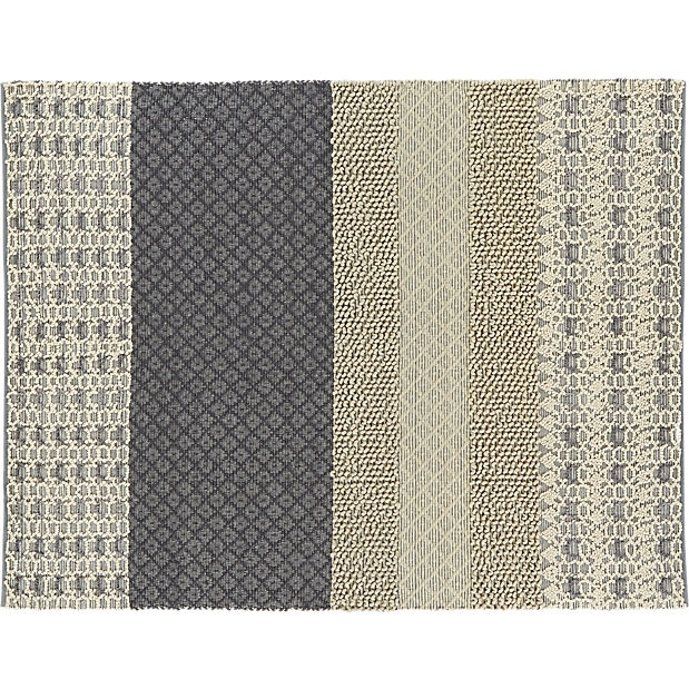 neutral texturas rug- 5' X 8' - Image 0