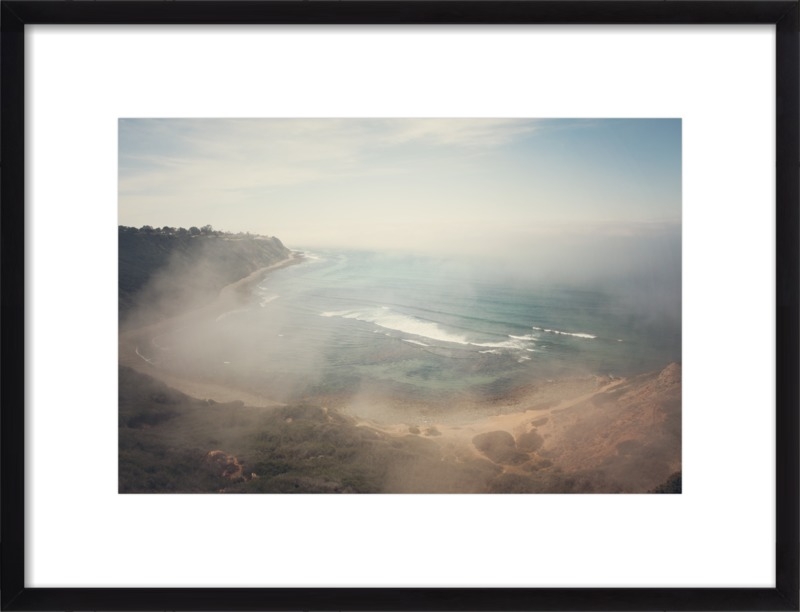 California Coast 20" x 14" Black Frame - Image 0