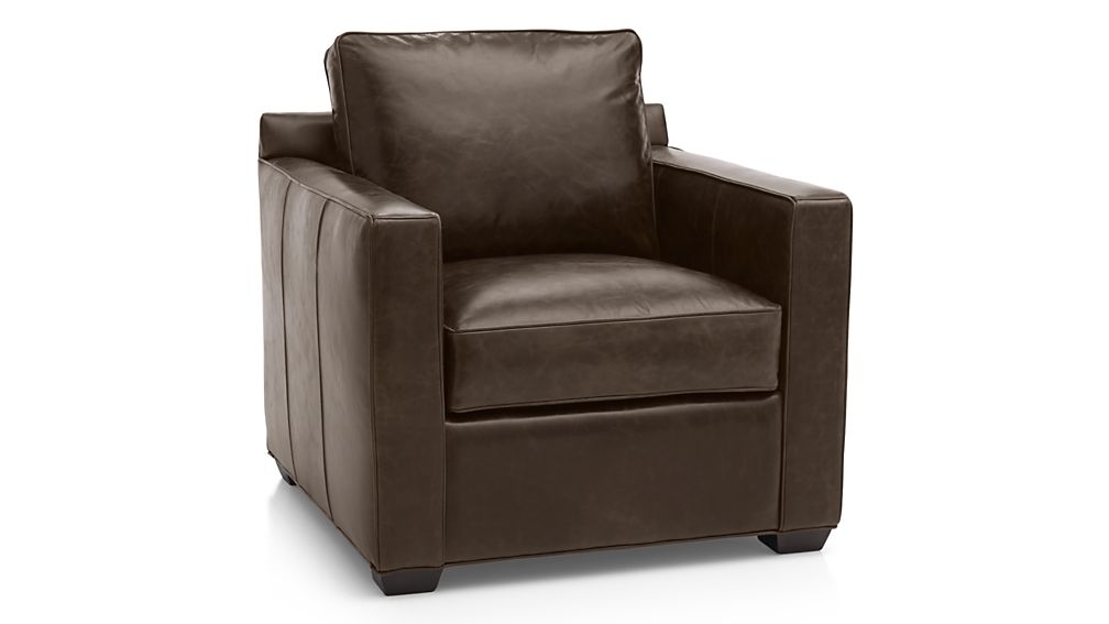 Davis Leather Chair - Cashew - Image 2