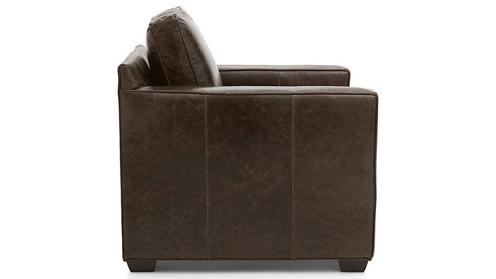 Davis Leather Chair - Cashew - Image 3