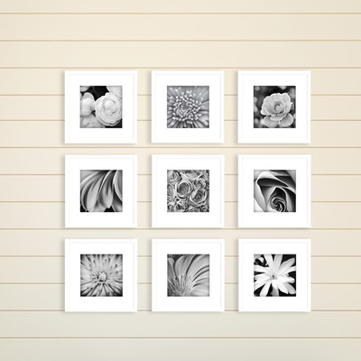 Gallery Perfect 9 Piece Picture Frame Set-white - Image 2
