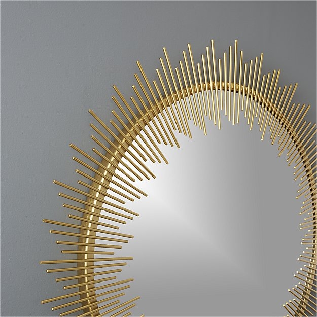 rocco 33" round wall mirror - Image 2