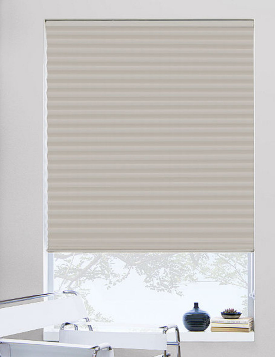 XL Pleated Shades - 39"W x 58"L - Alabaster Japanese Paper - Image 0