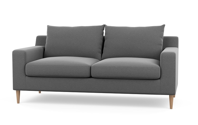 Sloan Sofa - Graphite - Natural Oak - 67" - Image 0