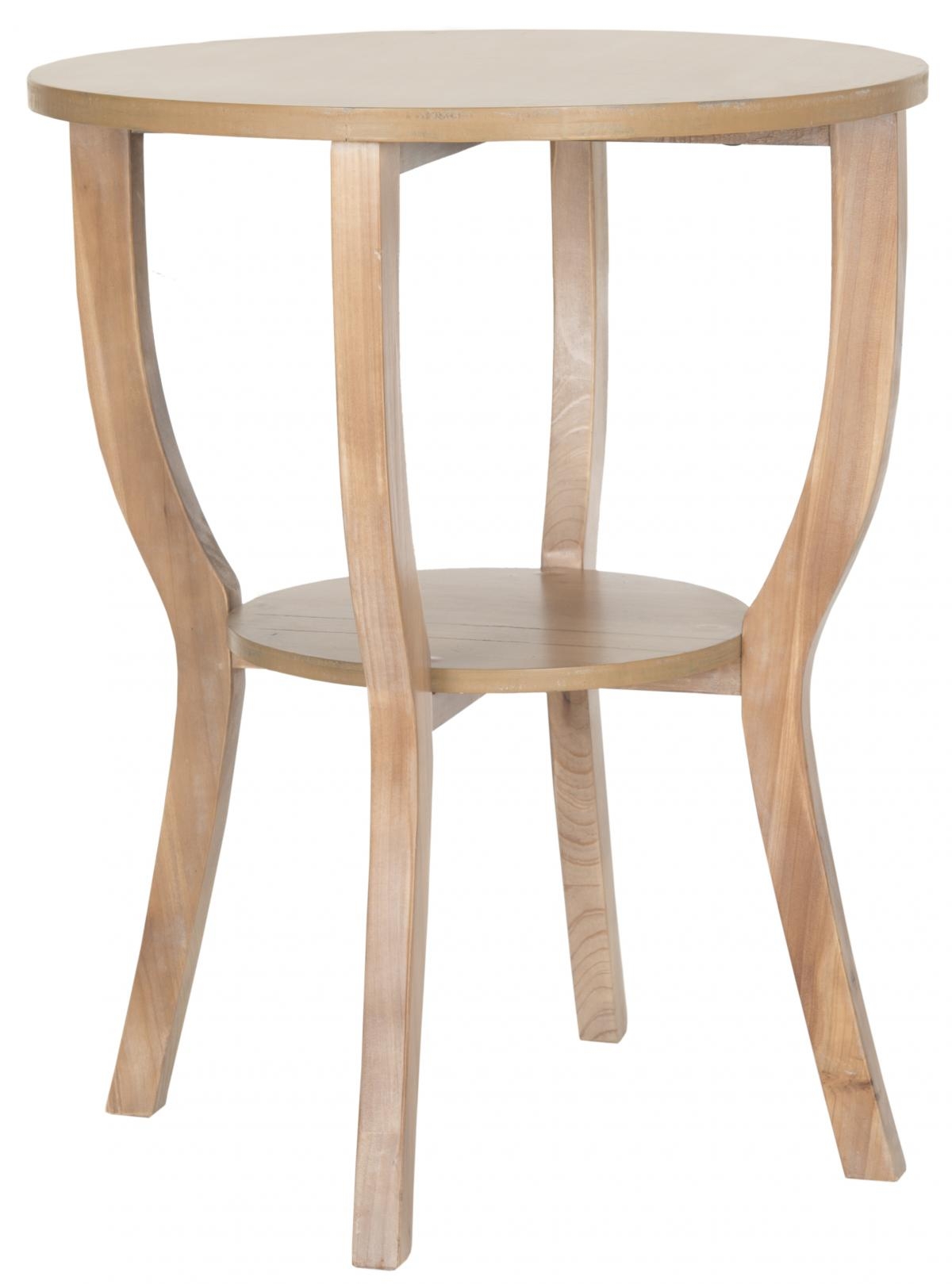 RHODES ROUND PEDESTAL ACCENT TABLE - Image 0