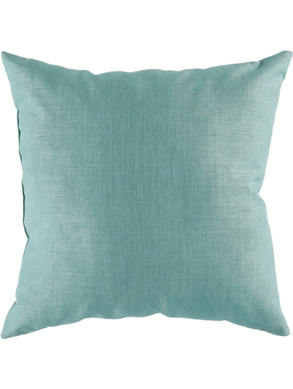 MOSELLE INDOOR/OUTDOOR PILLOW, TEAL - 13" x 20" - Down Insert - Image 1