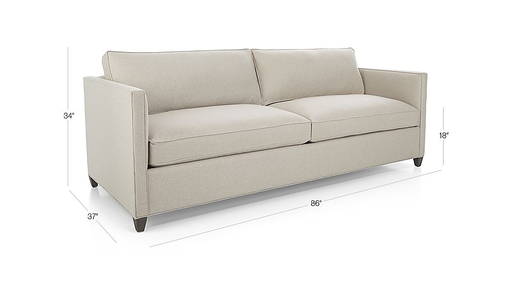 CUSTOM Dryden Sofa - White - Image 2