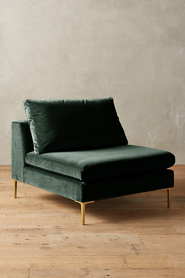 Velvet Edlyn Chair - Forest - Image 0