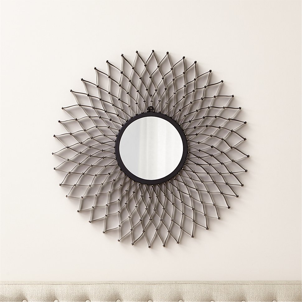Dahlia Round Wall Mirror - Image 3