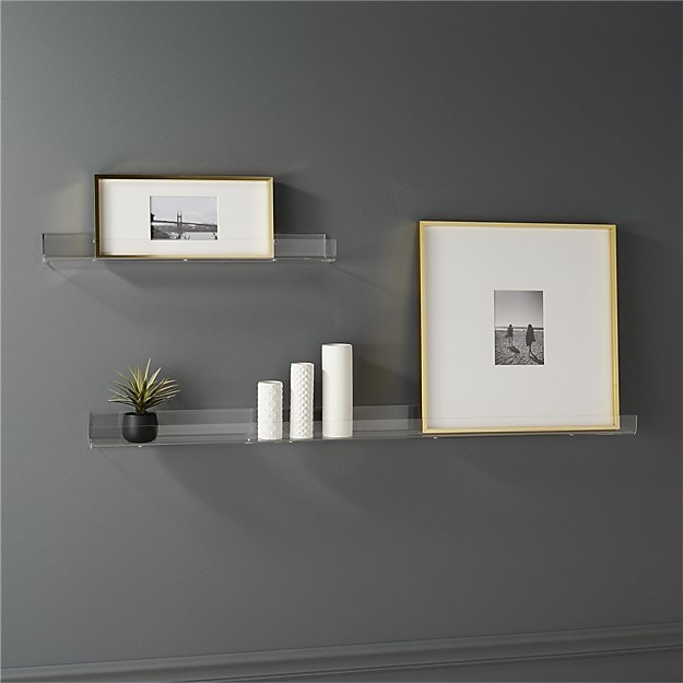 acrylic wall shelves - Image 1