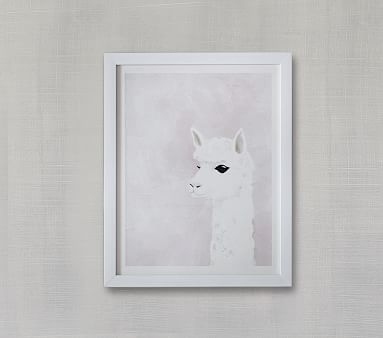 Alpaca Wall Art by Minted(R) 11x14, White - Image 1