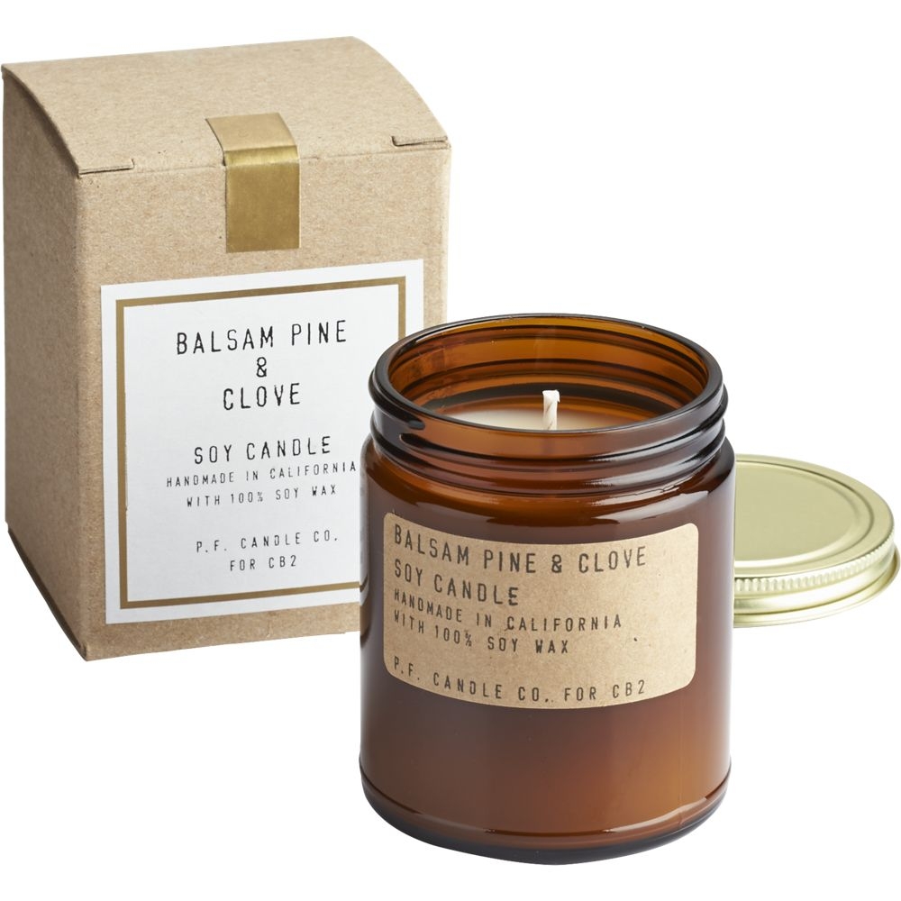 balsam pine and clove soy candle - Image 0