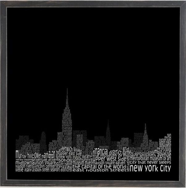 NEW YORK SKYLINE 2 - 30" x 30" - Image 0