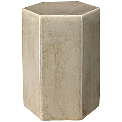 Jamie Young Porto Small Pistachio Ceramic Side Table and, 1 - Image 0
