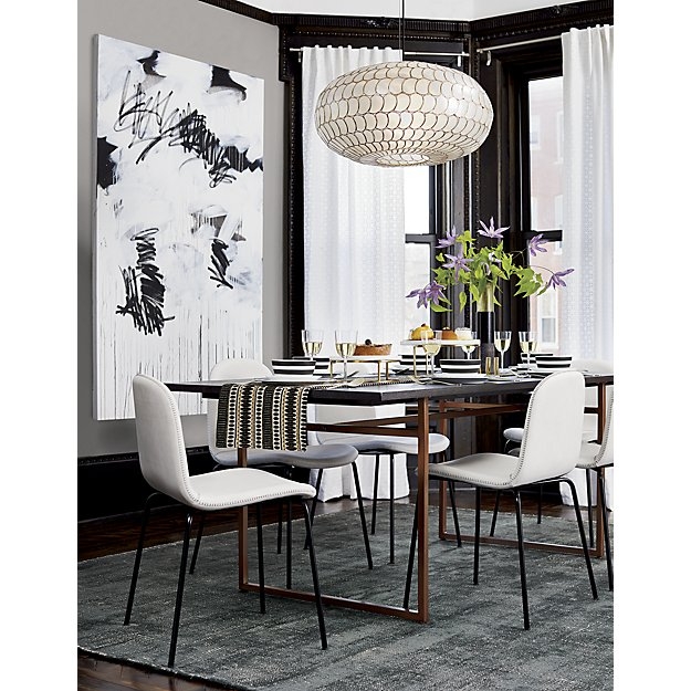 Scatter grey rug - 5X8' - Image 1