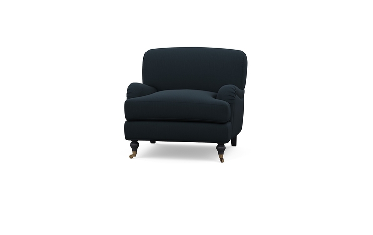 ROSE ACCENT CHAIR - Heavy Cloth - Midnight Blue - Image 0