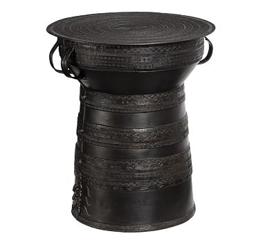 Frog Drum Table, Tall 23.5" H - Image 1