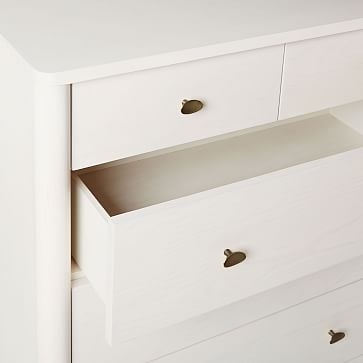 Harper 6-Drawer Dresser, White - Image 1