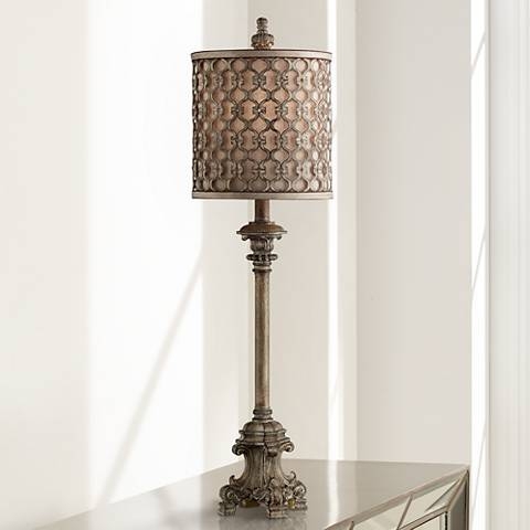 Regency Hill French Candlestick 34" High Vichelis Table Lamp - Image 0
