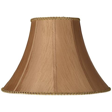 Earthen Gold Round Bell Lamp Shade 8x18x13 (Spider) - Image 0