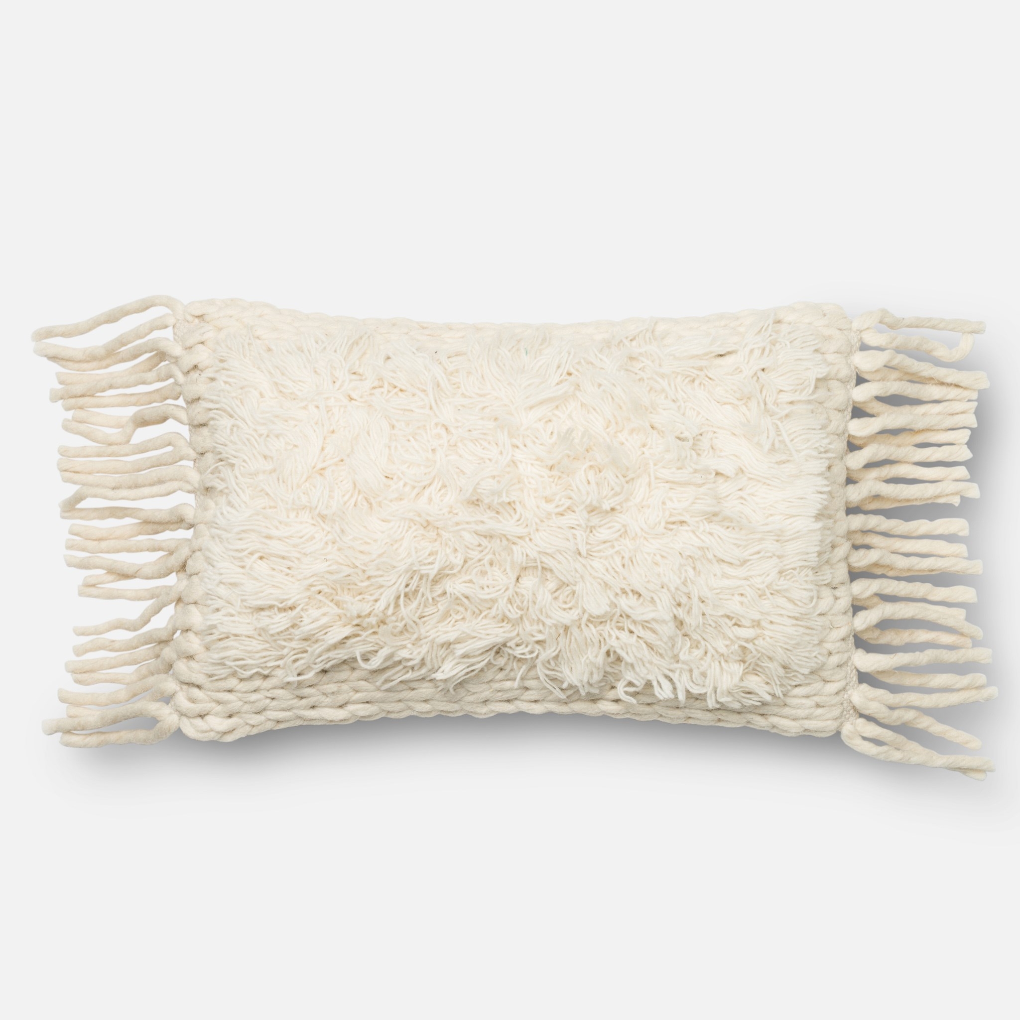 P0326 IVORY Pillow - 13" x 21" - COVER ONLY - Image 0