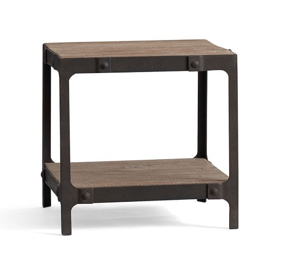 Clint Reclaimed Wood SideTable - Image 0