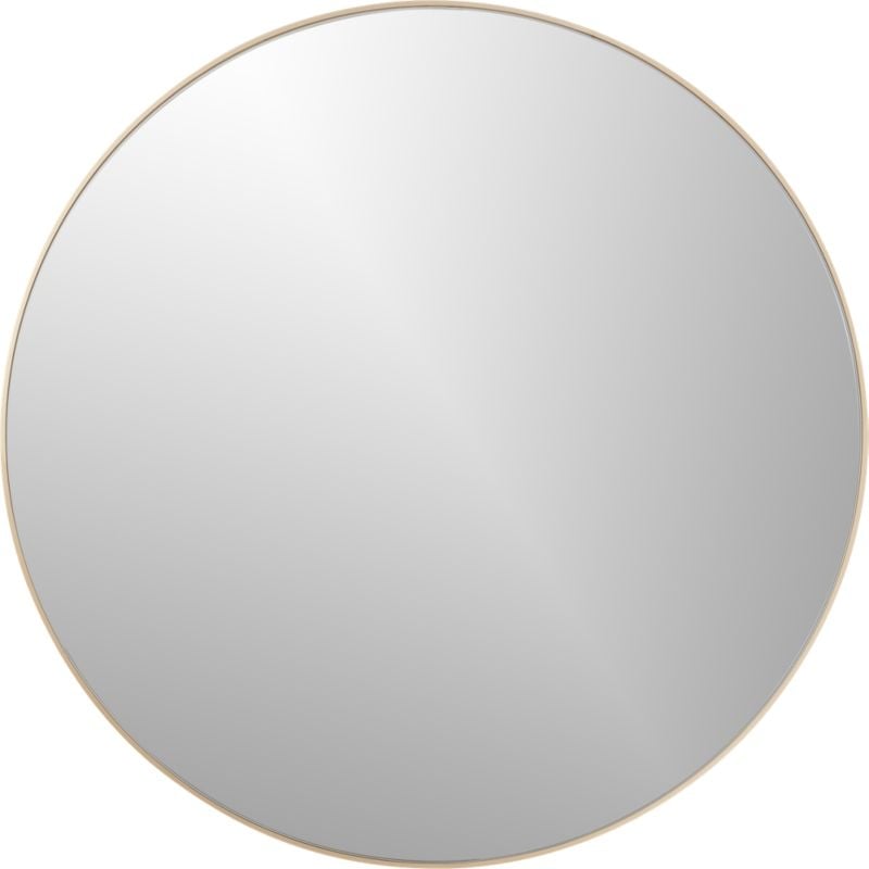 INFINITY 24" ROUND COPPER WALL MIRROR - Image 1