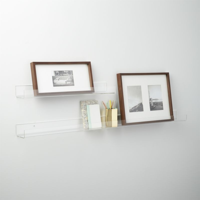acrylic wall shelf 24" - Image 2
