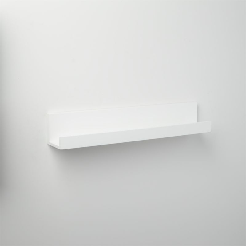 "piano white wall shelf 48""" - Image 1
