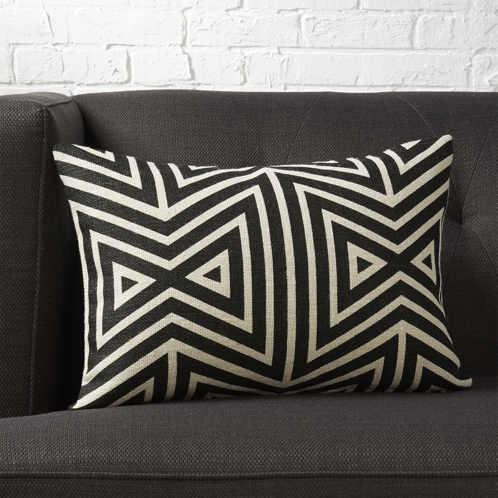 "18""x12""apani pillow with feather-down insert" - Image 0