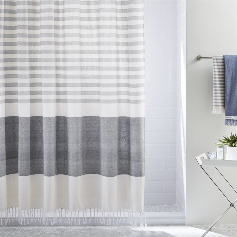 karla cement shower curtain - Image 0