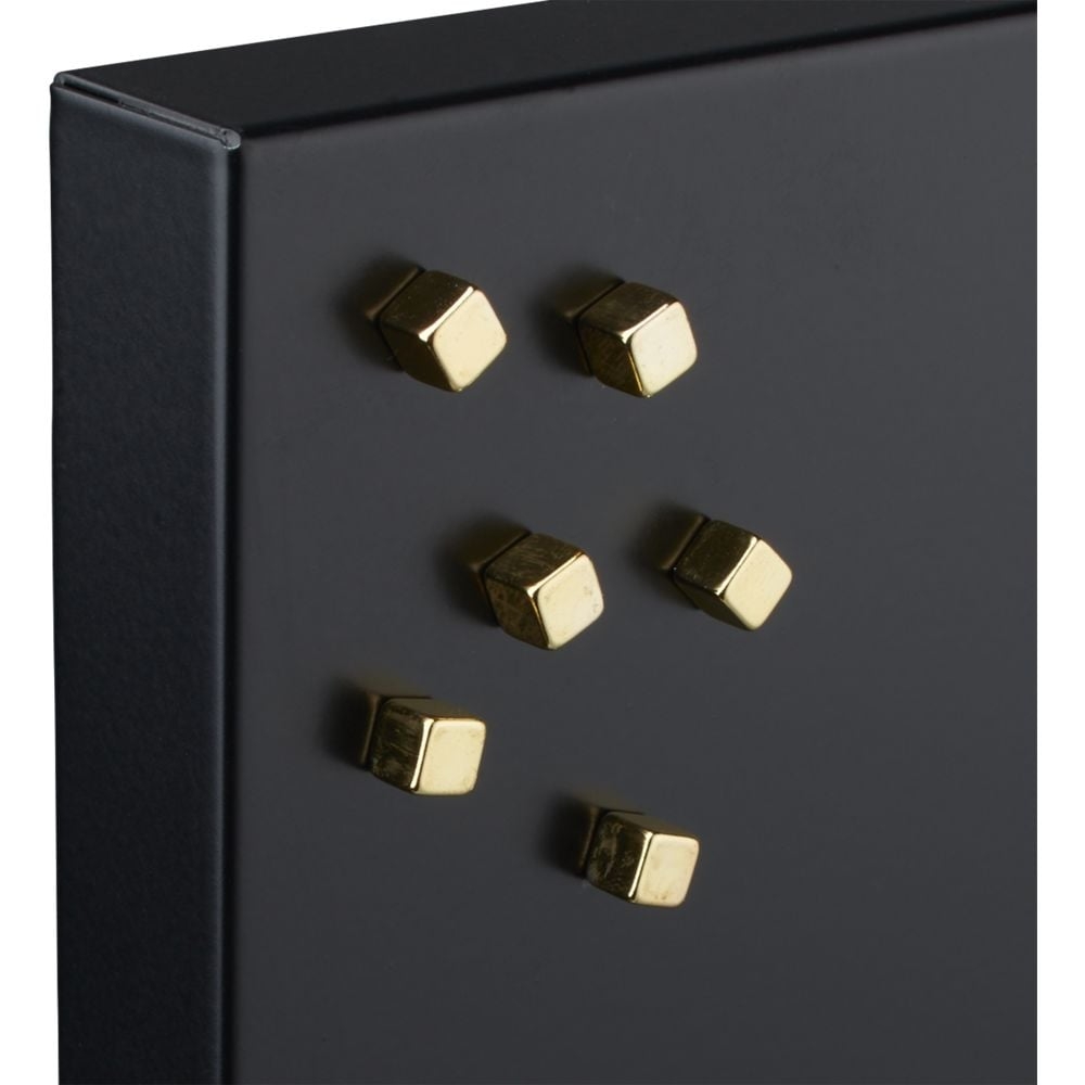 set of 6 mighty gold magnets - Image 0