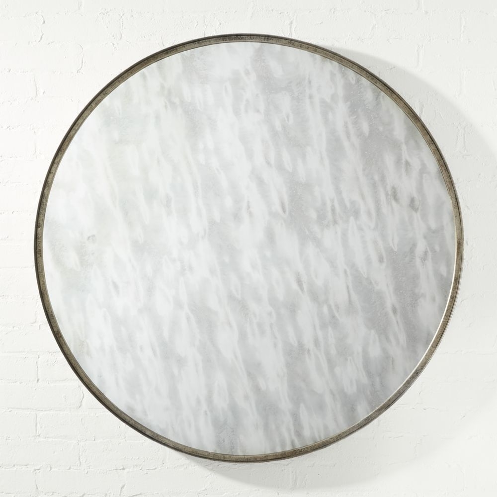 Elon 40"" round wall mirror - Image 0