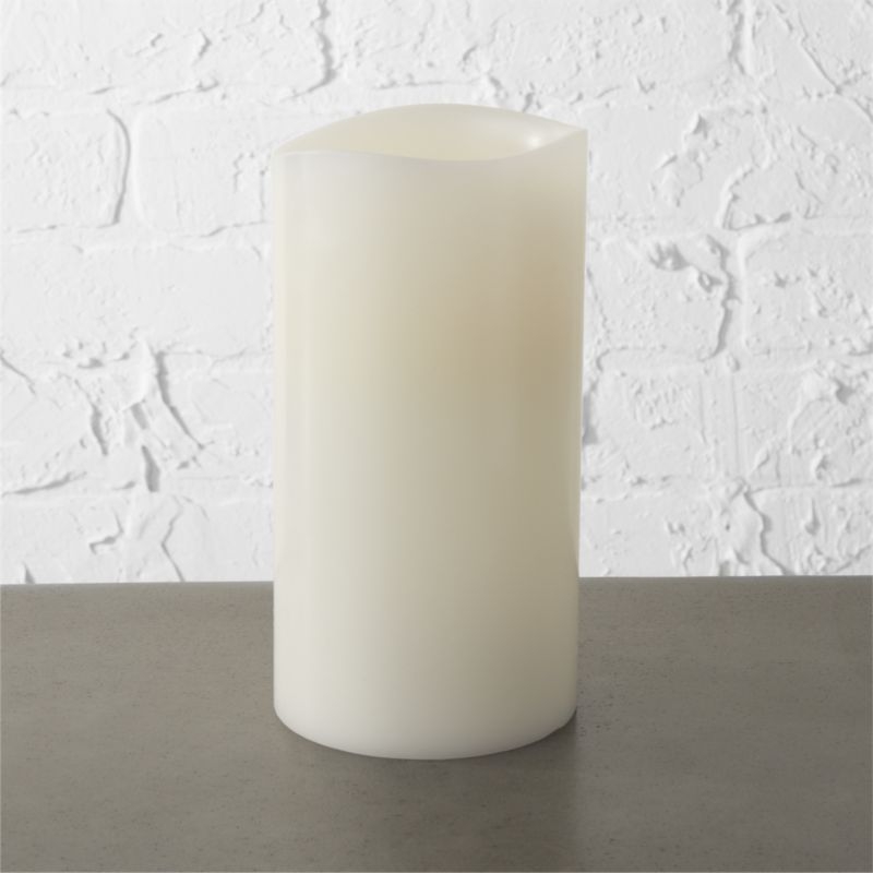 "flameless 3""x4"" LED pillar candle" - Image 2