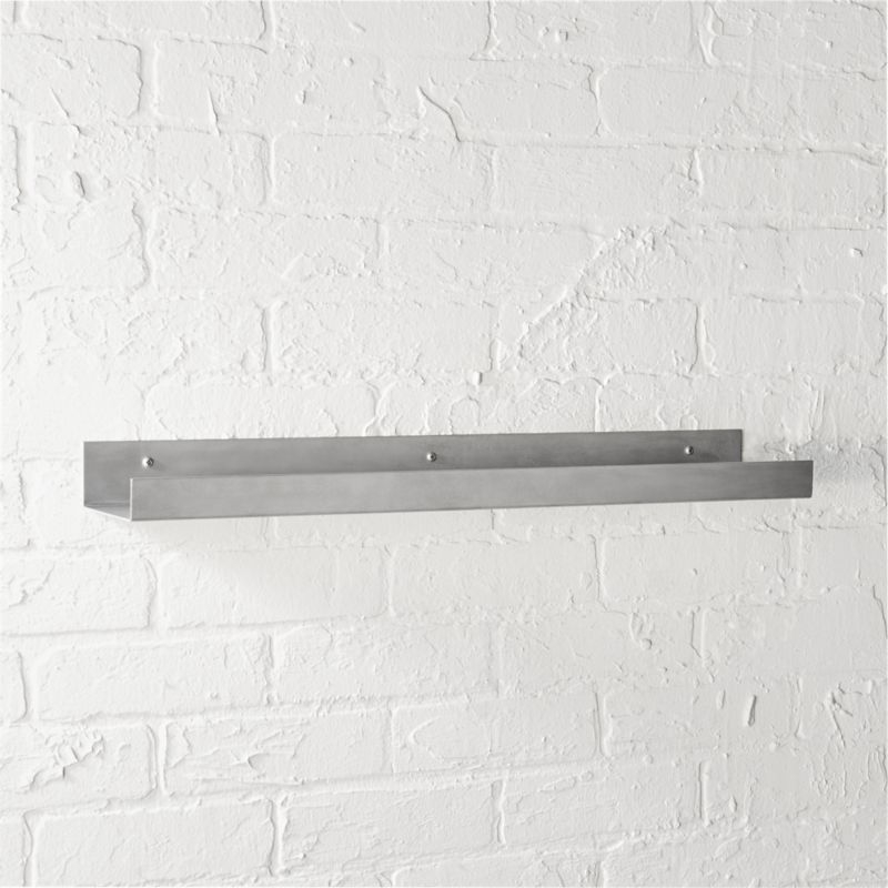 metal aluminum wall shelf 48" - Image 2