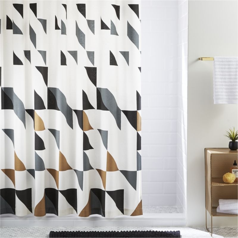 triangle shower curtain - Image 3