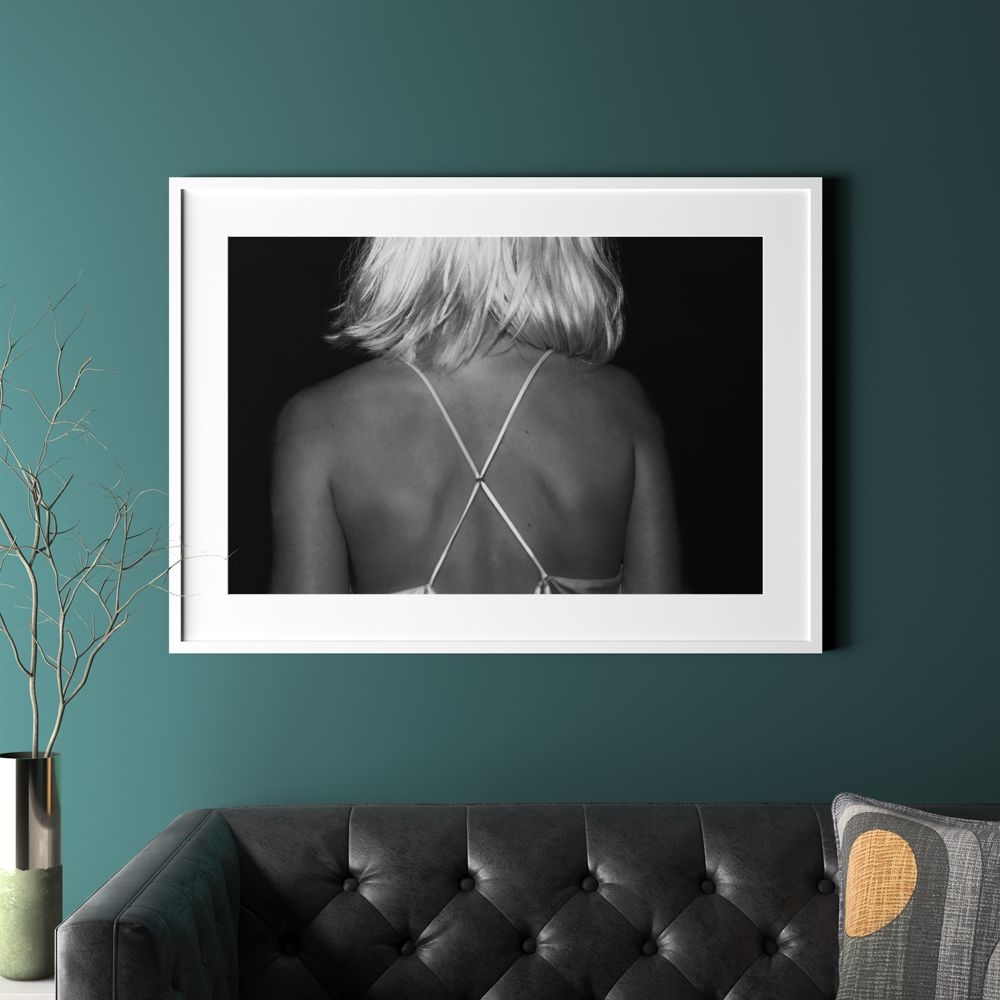"x with white frame 41.5""x30.25""" - Image 0